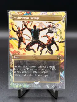 Multiversal Passage (Borderless) R Marvel's Spider-Man 206 NM - Image 1