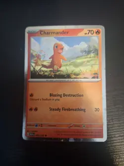 Pokemon TCG Charmander 004/165 S&V Cosmos Holo Promo Card - Image 1
