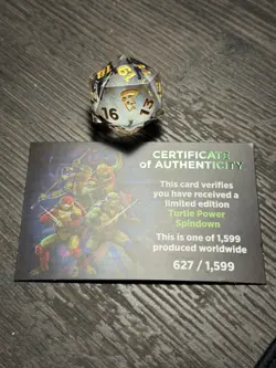 Ninja Turtles Turtle Power Spindown Legendary- TMNT MTG #627/1599 - Image 1