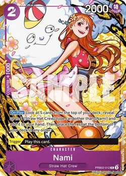 Nami [OP-PR - PRB02-012] - NM TCG One Piece - Image 1