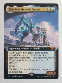 MTG - Shorikai, Genesis Engine - Commander (NEC 076) - Regular Extended Mythic - Image 1