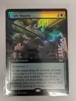 Fight Rigging (Extended Art) Streets of New Capenna Foil - Image 1