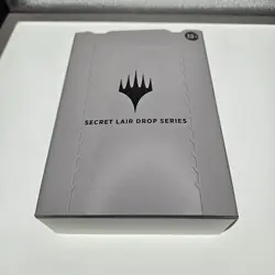 MTG Secret Lair PixelSnowLands.jpg Foil Etched Edition Sealed - Image 2