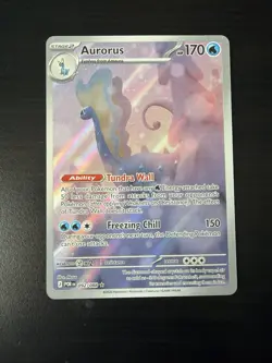 Pokemon TCG Aurorus Illustration Rare - 092/088 - ME03: Perfect Order NM - Image 1