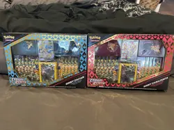 Pokemon TCG Crown Zenith Premium Figure Collection Set - Zacian/Zamazenta - Image 1