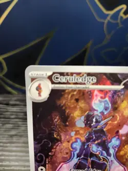 Pokemon Ceruledge 197/191 Sv08 Surging Sparks Illus Rare Holo EN NM - Image 2