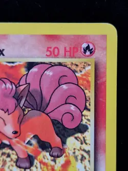 Pokemon Brock’s Vulpix 37/132 Gym Challenge Gold W Stamp Promo Near Mint - Image 3