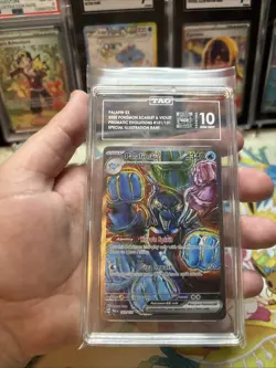 Pokemon Palafin EX Prismatic Evolutions SIR 151/131 TAG 10 Gem Mint - Image 3