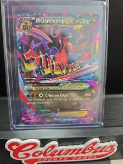Pokemon TCG Mega Garchomp EX XY168, Crimson Edge Promo Card - Image 1