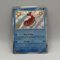 Tatsugiri Pokemon TCG SV: Paldean Fates 127/091 Shiny Rare Holo EN 70HP - Image 1