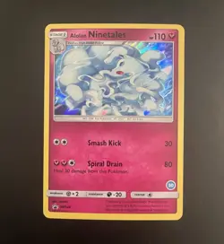 Alolan Ninetales SM128 SM Holo Promo Stage 1 English - Image 1