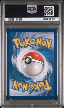 Pokemon 2010 PSA 8 NM-MINT Mew Prime HGSS Triumphant Holo 97 Card - Image 2