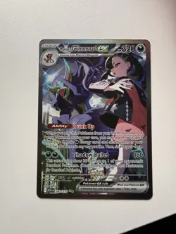 Pokemon TCG Marnie's Grimmsnarl ex 287/217 Full Art Holo Rare Eng CZ 2024 - Image 1