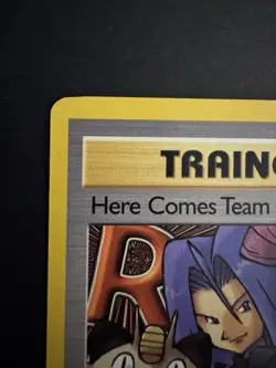 Pokemon Here Comes Team Rocket 7/82 1st Edition Team Rocket LP Vintage WOTC 2000 - Image 2
