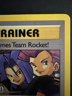Pokemon Here Comes Team Rocket 7/82 1st Edition Team Rocket LP Vintage WOTC 2000 - Image 3