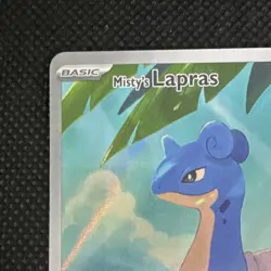 Pokemon The Pokemon Company Misty's Lapras 194/182 Destined Rivals Illustration… - Image 2