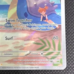 Pokemon The Pokemon Company Misty's Lapras 194/182 Destined Rivals Illustration… - Image 4
