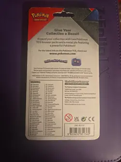 Pokemon TCG Cosmic Eclipse/Chilling Reign2 Pack Blister with Pin. Sealed. - Image 3