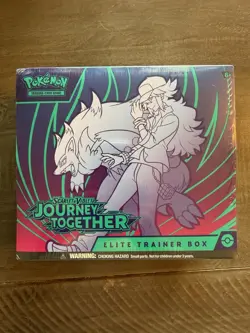 Journey Together Elite Trainer Box ETB Sealed Pokemon - Image 1