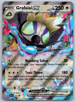 Grafaiai ex 100 Holo Promo Scarlet & Violet Promo Pokemon Near Mint - Image 1