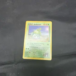 Pokemon Erika's Bulbasaur 39/132 Gym Challenge - Uncommon - NM Vintage WotC - Image 1
