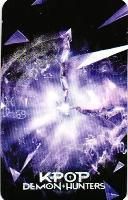 MIRA HUNTR/X KPOP DEMON HUNTERS The Kpop Star Lomo Collectible Card - Image 2