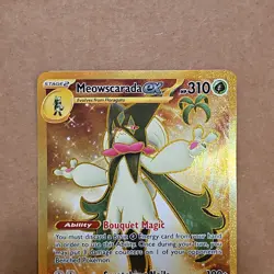Pokemon Meowscarada ex 271/193 Sv02: Paldea Evolved Holo NM TCG CCG - Image 4