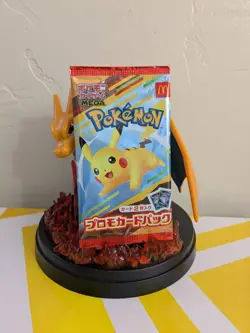 Sealed Pikachu Pokemon Card Japanese 020/M-P McDonald's Promo Pack US Seller - Image 5
