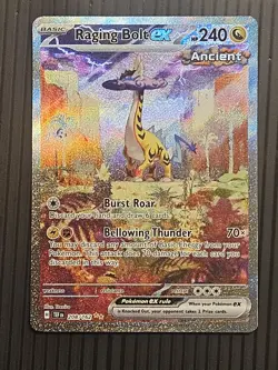 The Pokemon Company Raging Bolt ex 208/162 SV05 Full Art Holo - Image 1