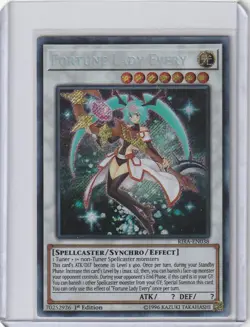 Yugioh RIRA-EN038 Fortune Lady Every – Secret Rare 1st Edition - Image 1