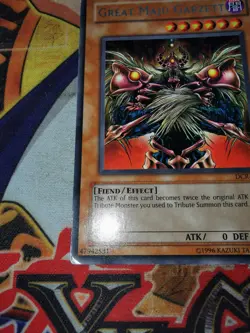 Great Maju Garzett dcr-063 *OG PRINT* Unltd Ed (MP) Rare Yu-Gi-Oh! - Image 4