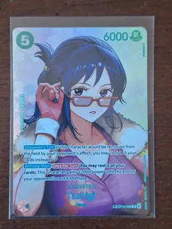 Ship by Tue morn. Tashigi SP English The Time Of Battle OP14-029 One Piece TCG. - Image 1