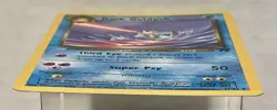Dark Golduck Team Rocket 37/82 Pokemon Card WOTC Non Halo Vintage NM - Image 4