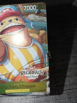Carte One Piece Tony Tony. Chopper P-089 Promo Holo Regionals 25-26 English Card - Image 5