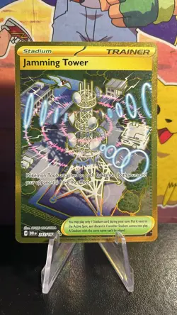 Pokemon TCG Jamming Tower Card Destined Rivals Series 243/182 - Image 1