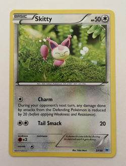 Skitty 27/30 XY Latias Latios Trainer Kit Common Pokemon Card LP/NM - Image 1