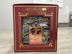 Pokemon Charizard EX Super-premium Collection Box Card Holder Figurine 10Booster - Image 2