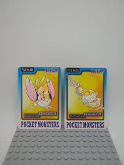 Pokemon Carddass Card Spearow Fearow Set Bandai Pocket Monsters 1997 - Image 1
