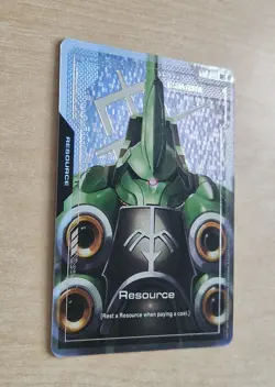 Resource Kshatriya R-006 C+ Gundam Card Game TCG Newtype Rising Alternative Art - Image 2