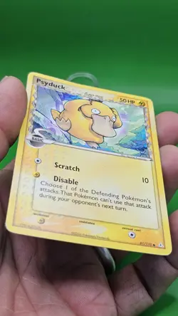 Psyduck 81/110 Regular Delta Species Holon Phantoms Vintage Pokemon Card MP - Image 5