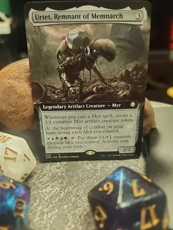 MTG Urtet, Remnant of Memnarch - Extended art - ONC #042 - Image 1