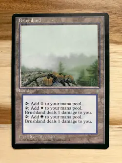 MTG Brushland - Ice Age - Image 1