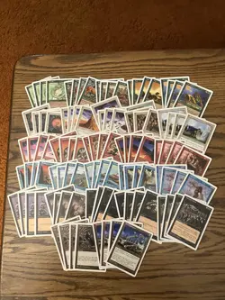 Mtg 5th Edition Lot x100 - Magic the Gathering Mtg Fifth Edition Cards - Image 1