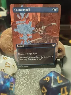 MTG Counterspell - Borderless art - Commander Masters #0630 - Image 1