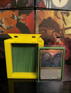 Custom 3D Printed MTG Commander Deck Box - Holds 100+ Sleeved Cards - Image 2
