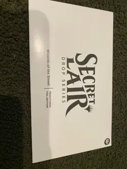 MTG Secret Lair Wizards Of The Street Foil Edition Sealed - Image 1