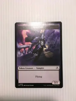 MTG Vampire / Vampire Double-Sided Token. Foil. Innistrad Remastered. NM - Image 2