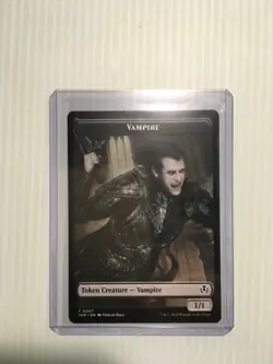 MTG Vampire / Vampire Double-Sided Token. Foil. Innistrad Remastered. NM - Image 3