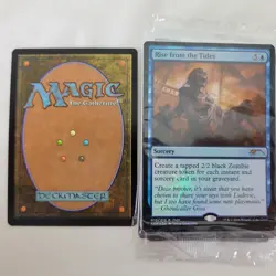 1x MTG FOIL Rise From The Tides Friday Night Magic FNM Promo NM Near Mint - Image 2