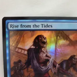 1x MTG FOIL Rise From The Tides Friday Night Magic FNM Promo NM Near Mint - Image 4